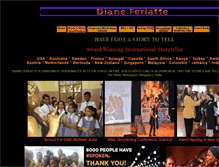Tablet Screenshot of dianeferlatte.com